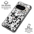 Disney Mickey Mouse Face Pattern Pixel 9 Pro XL Clear Case